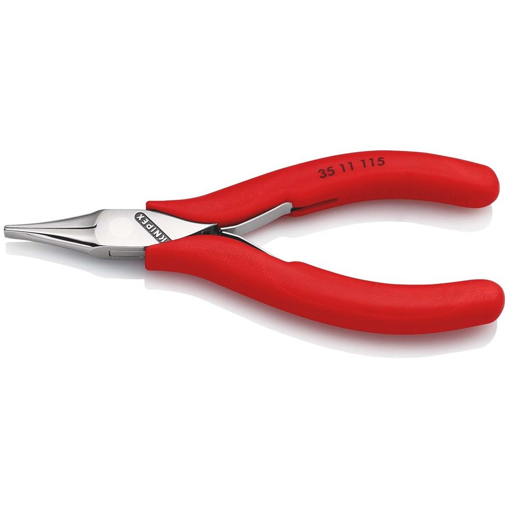 KNIPEX 35 11 115 Elektronica-grijptang met anti-slip kunststof bekleed 115 mm-0