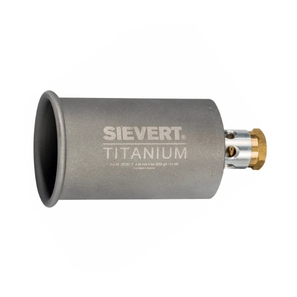 Sievert Branderkop O60 mm - titanium