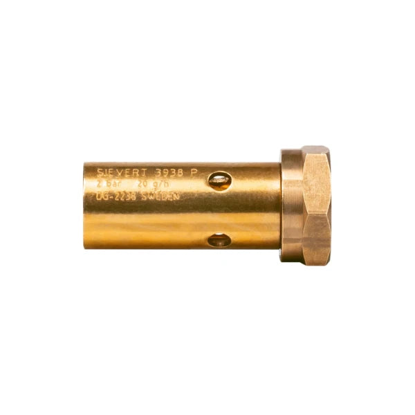 Sievert Pro Puntbrander kort O17mm voor Halspijp 3501