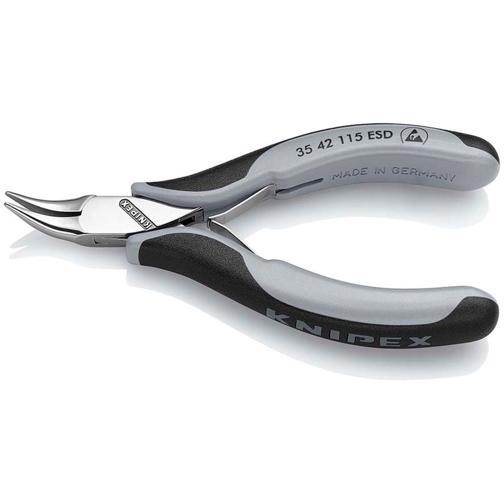 KNIPEX 35 42 115 ESD Elektronica-grijptang ESD met meer-componentengrepen spiegelgepolijst 115 mm-2