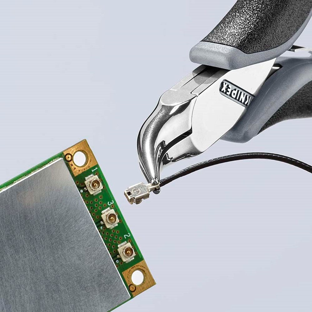KNIPEX 35 42 115 ESD Elektronica-grijptang ESD met meer-componentengrepen spiegelgepolijst 115 mm-4