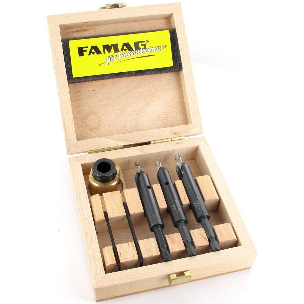 Set WS opsteekverzinkboorset met-0