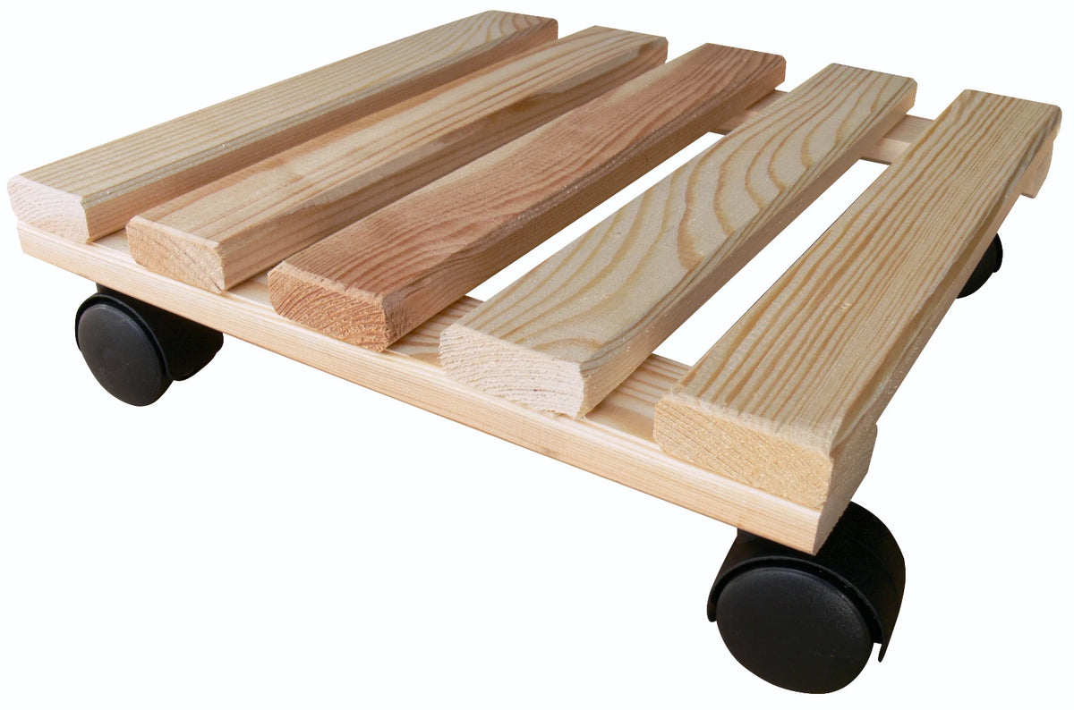 T4ALL Plantenroller vurenhout 300x300mm, 30kg