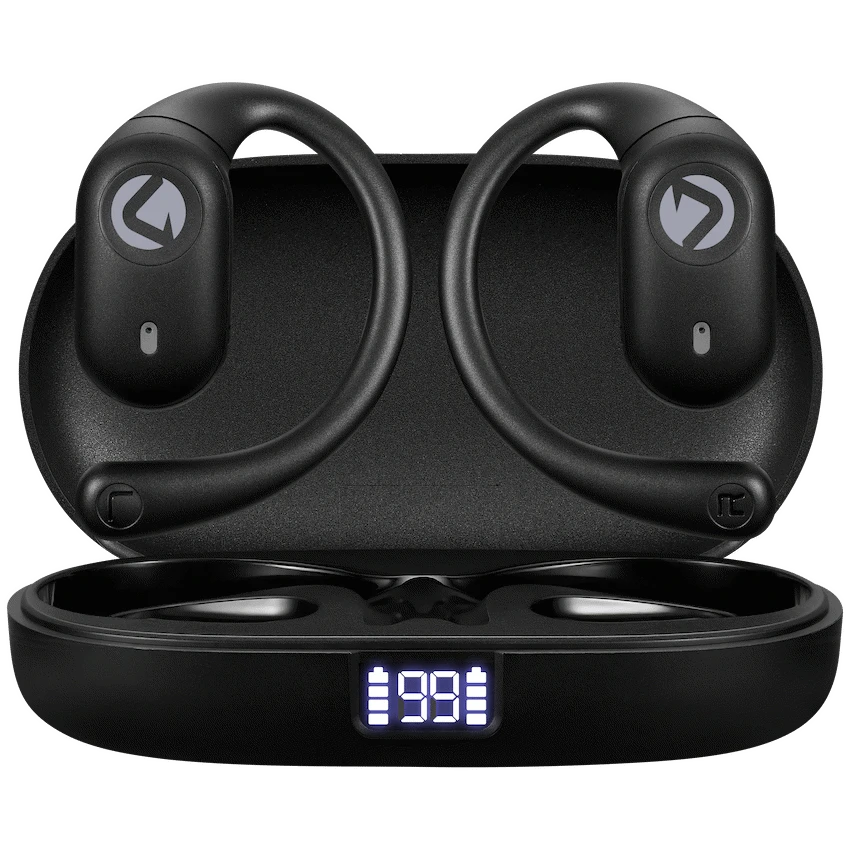 Volkano Stride 2 Open-ear oordopjes – Zwart