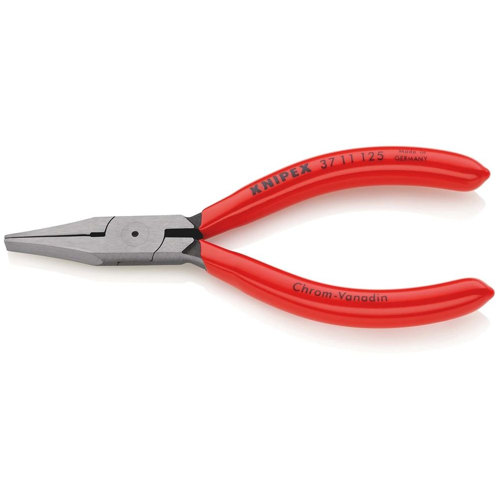 KNIPEX 37 11 125 Grijptang voor fijnmechanica met kunststof bekleed zwart geatramenteerd 125 mm-0
