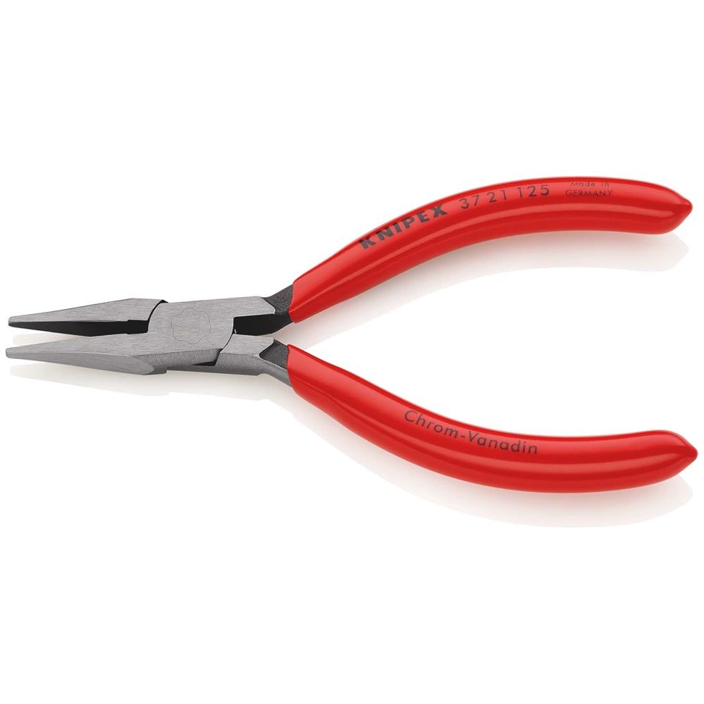 KNIPEX 37 21 125 Grijptang voor fijnmechanica met kunststof bekleed zwart geatramenteerd 125 mm-2