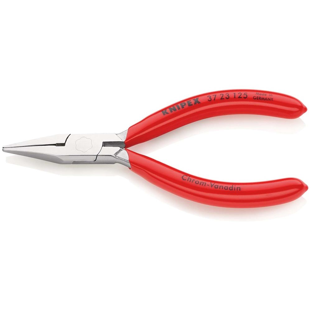 KNIPEX 37 23 125 Grijptang voor fijnmechanica met kunststof bekleed verchroomd 125 mm-0
