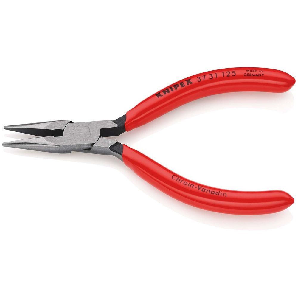 KNIPEX 37 31 125 Grijptang voor fijnmechanica met kunststof bekleed zwart geatramenteerd 125 mm-2