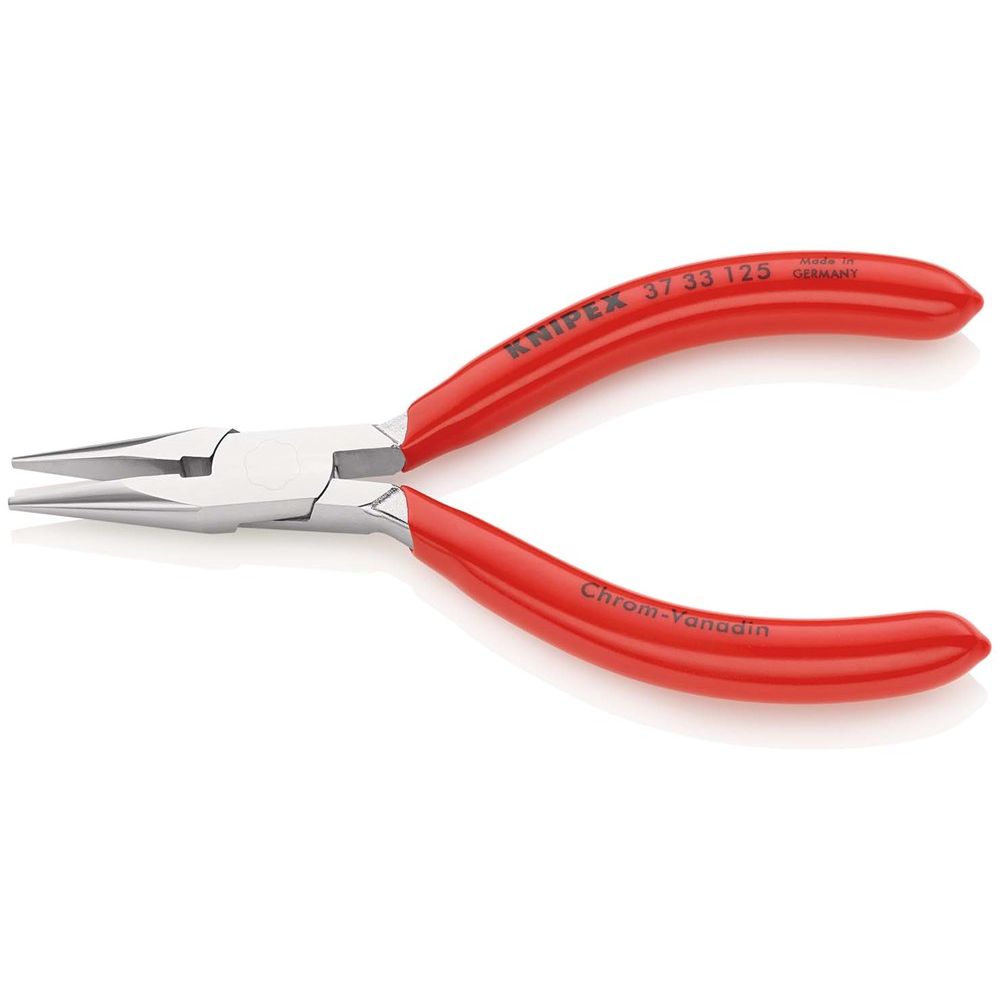 KNIPEX 37 33 125 Grijptang voor fijnmechanica met kunststof bekleed verchroomd 125 mm-2
