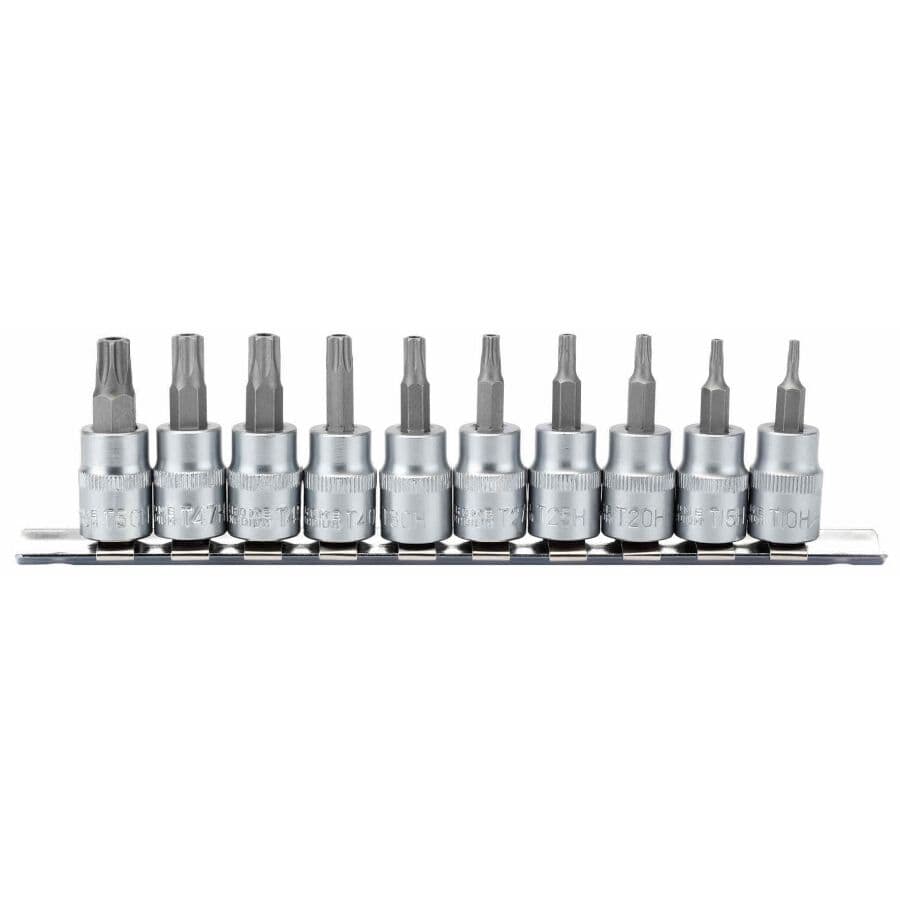 3/8" Doppenrail resi torx, 10dlgDraper ToolsMZS Gereedschap