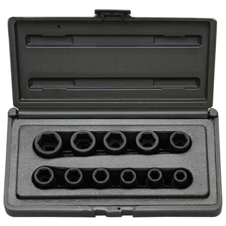 3/8" Krachtdoppenset, 11dlgSteiner AirtoolsMZS Gereedschap