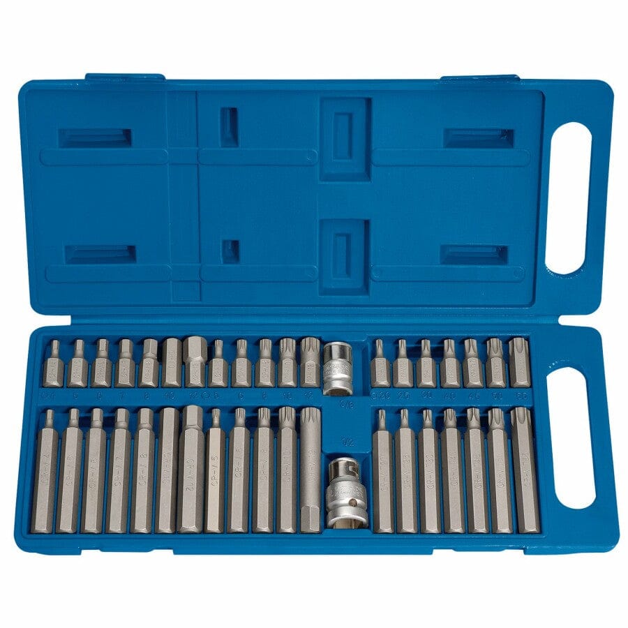 3/8"+1/2" Bitset 10mm, 40dlgDraper ToolsMZS Gereedschap