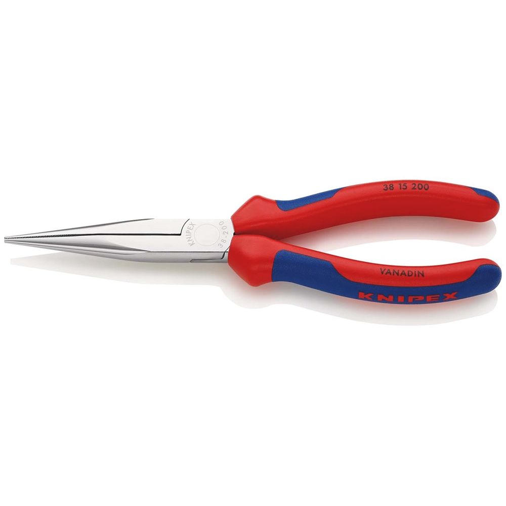KNIPEX 38 15 200 Mechanicatang met meer-componentengrepen verchroomd 200 mm-1