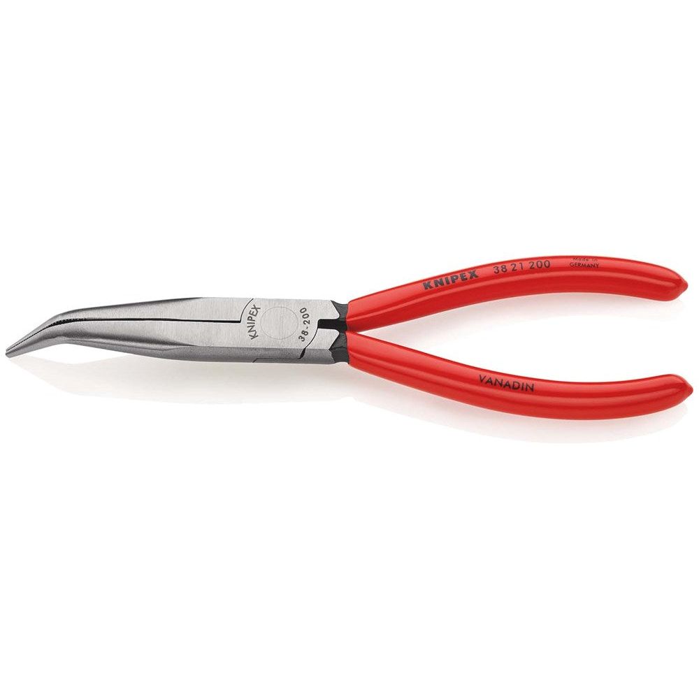 KNIPEX 38 21 200 Mechanicatang met kunststof bekleed zwart geatramenteerd 200 mm-0