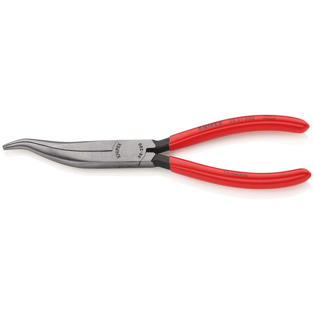 KNIPEX 38 31 200 Mechanicatang met kunststof bekleed zwart geatramenteerd 200 mm-0