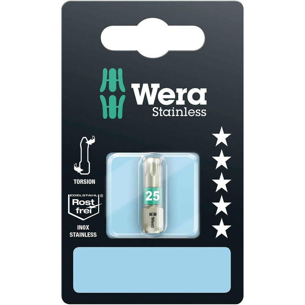 3867/1 TS SB TORX® BITS, RVS, TX 25 X 25 MM-0