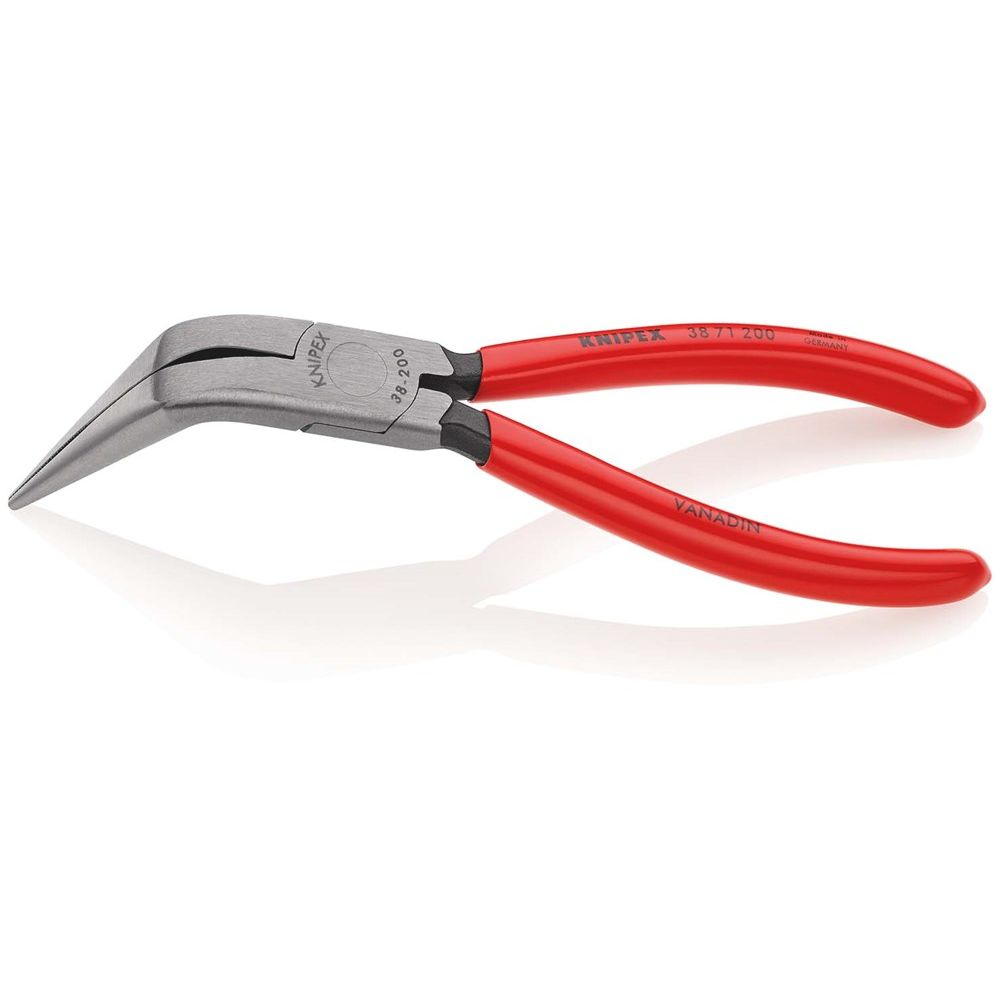 KNIPEX 38 71 200 Mechanicatang met kunststof bekleed zwart geatramenteerd 200 mm-0