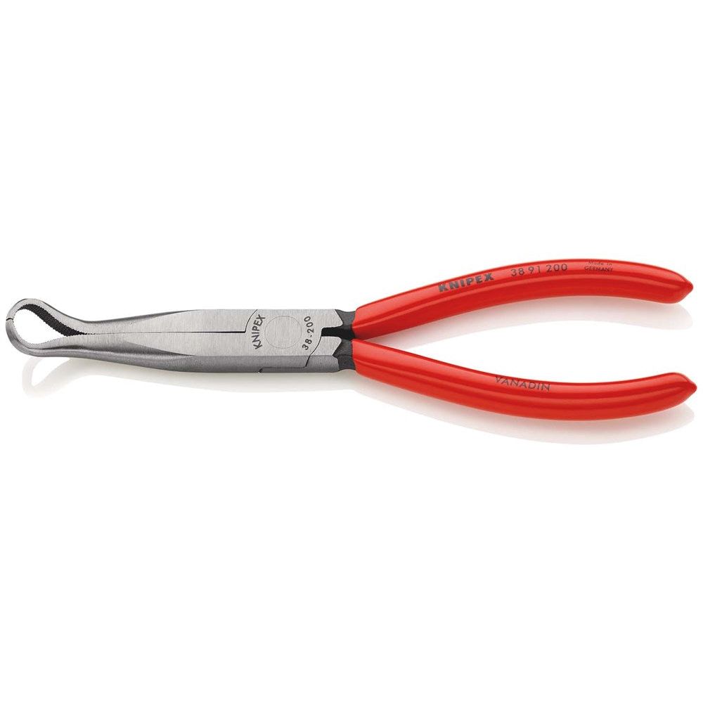 KNIPEX 38 91 200 Mechanicatang met kunststof bekleed zwart geatramenteerd 200 mm-0