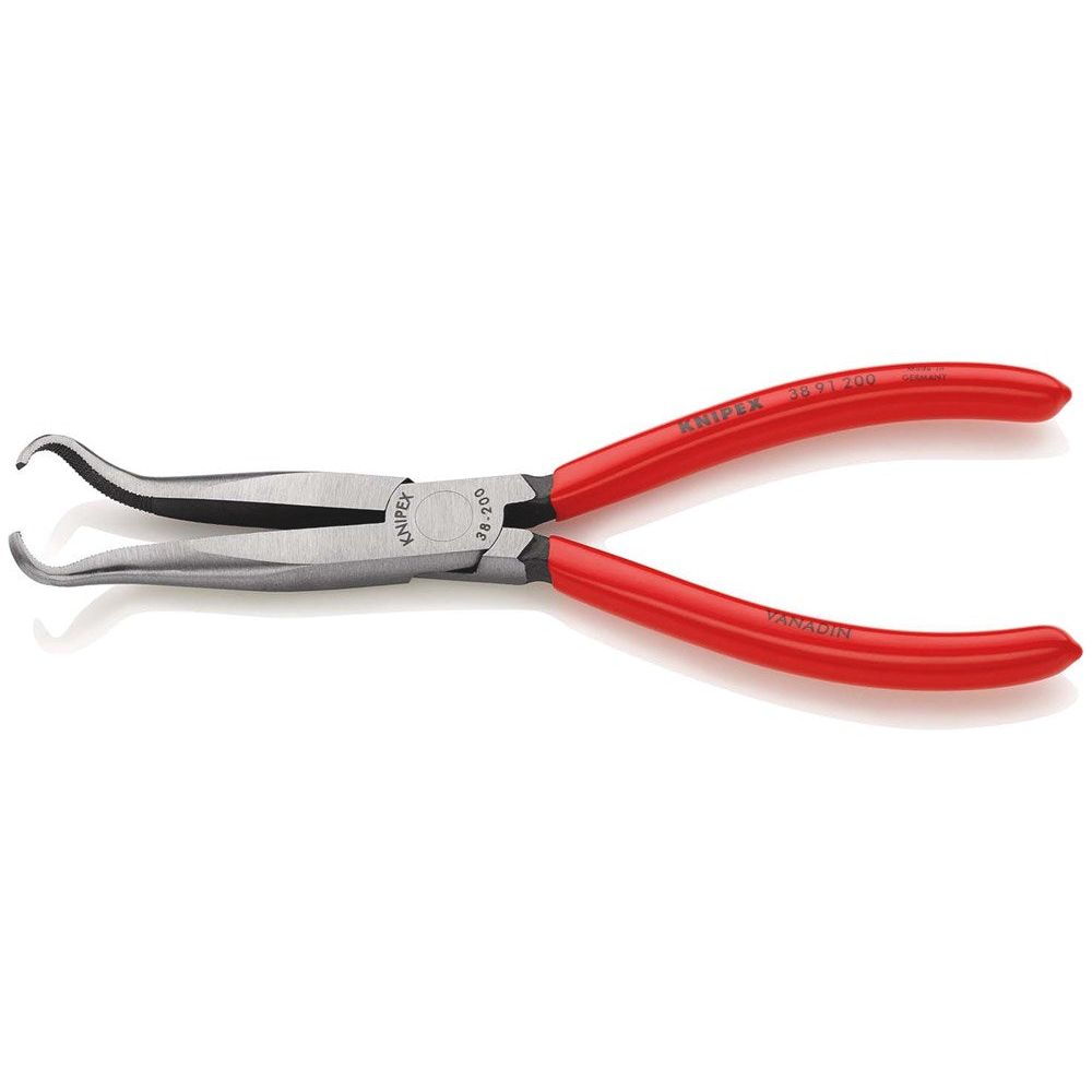 KNIPEX 38 91 200 Mechanicatang met kunststof bekleed zwart geatramenteerd 200 mm-2