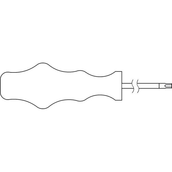 Torx-schroevendraaier t.b.v. M3,5/4,0 (TX15)