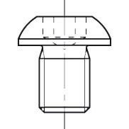 Torx-bout M3,0 x 4,0 Type B