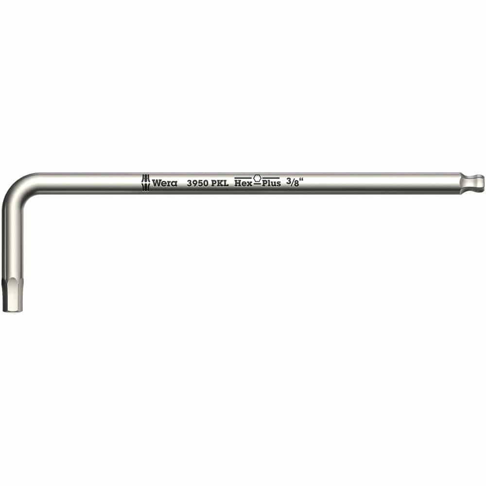 3950 PKL STIFTSLEUTEL, INCH MATEN, RVS, HEX-PLUS, 1/4 DUIM-0