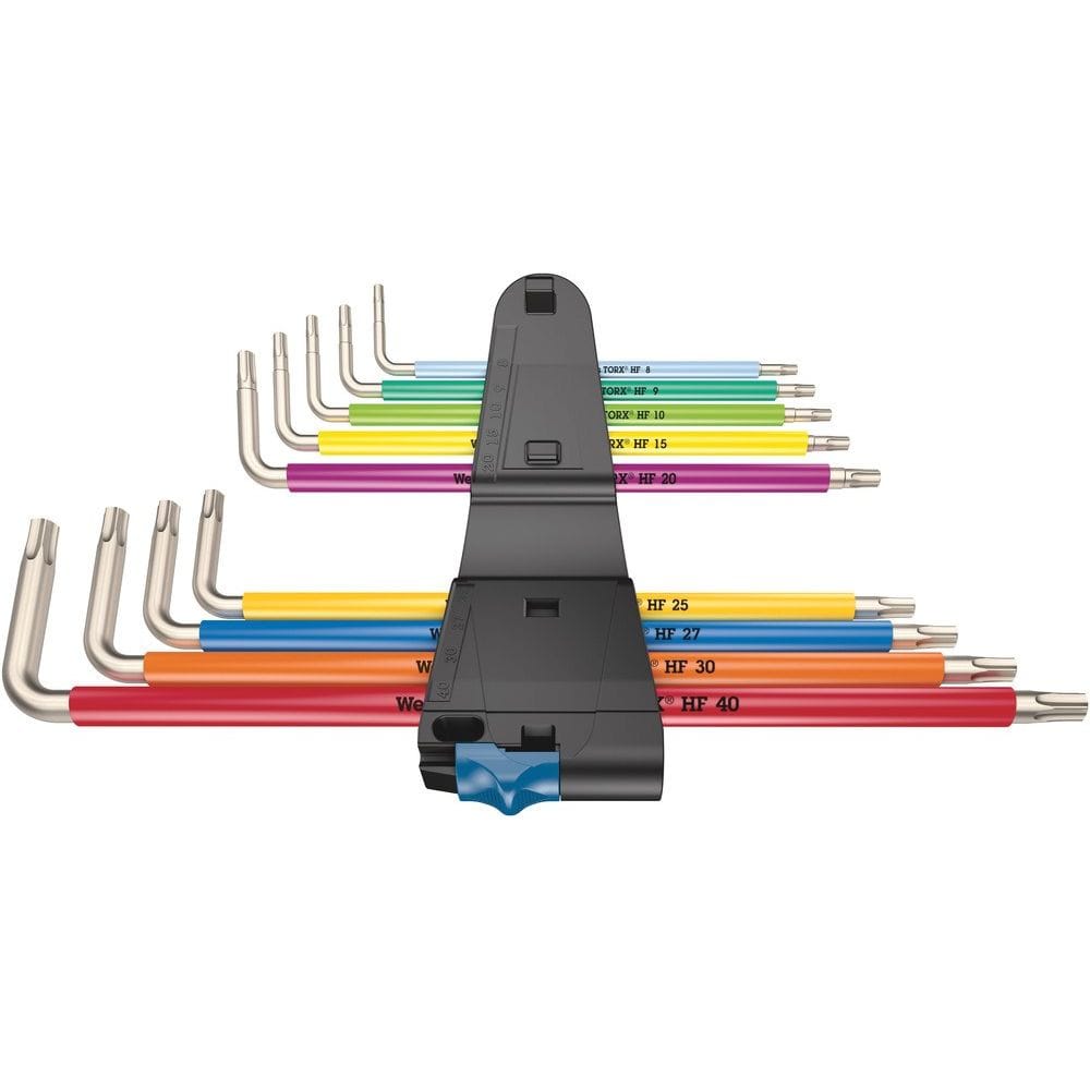 3967/9 TX SXL MULTICOLOUR HF STAINLESS 1 STIFTSLEUTELSET MET VASTHOUDFUNCTIE, RVS, 9-DELIG-5
