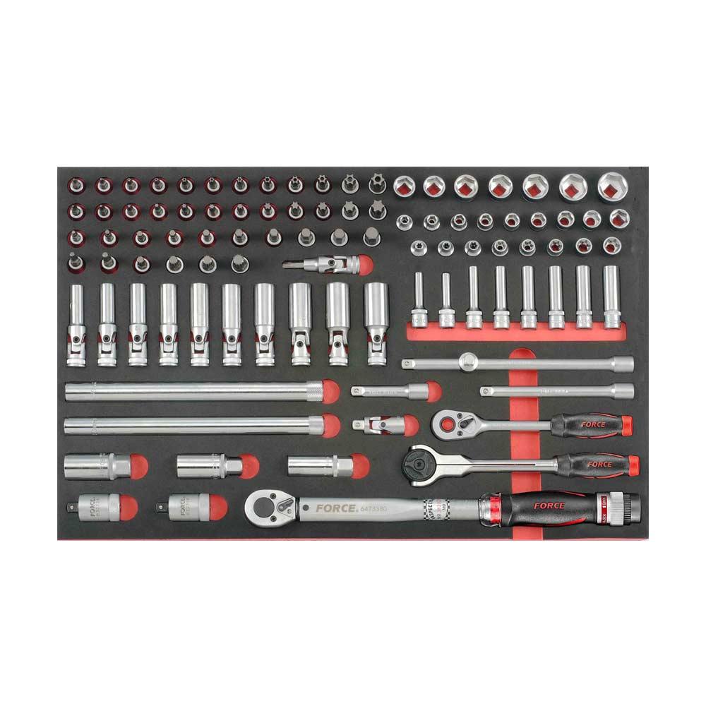 98-delige 3/8'' aandrijving Sleutel- en doppenset (EVA)