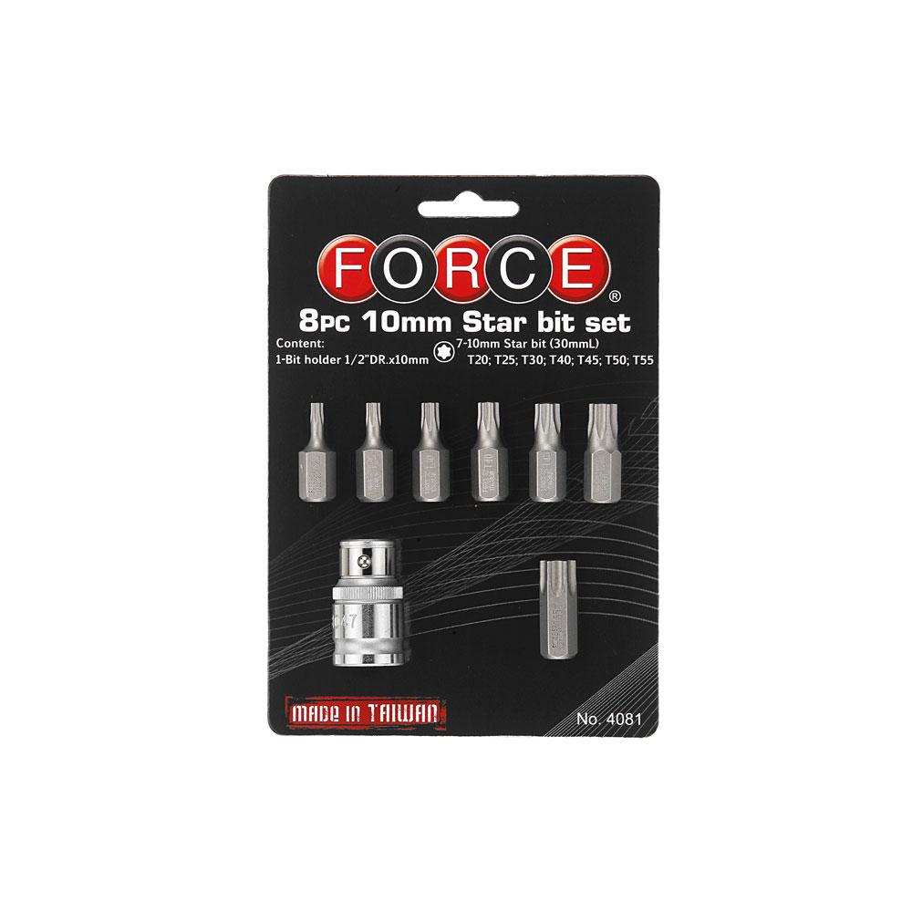 Bit set Torx 8 delig