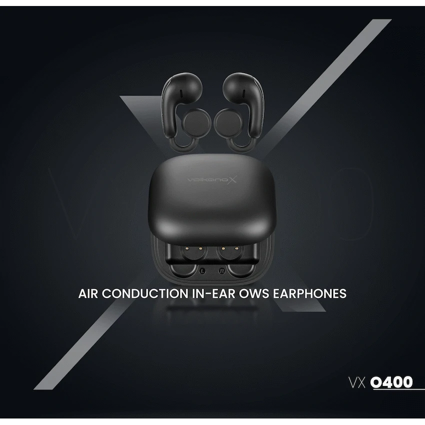 VolkanoX O400 Open-ear oordopjes – Zwart