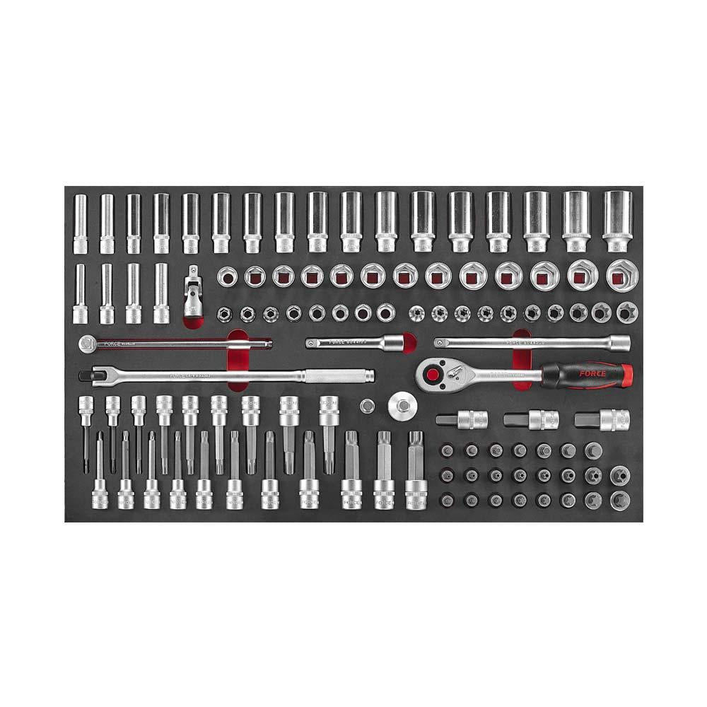 106-delige 1/2'' Sleutel- en doppenset (10318 EVA)