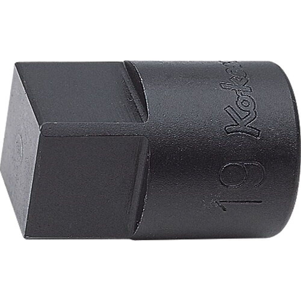 1/2" dop met uitw. vierkt. 10.5-0