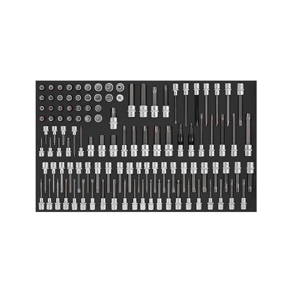 114-delige 1/2'' Sleutel- en bitset (EVA 10318.D)