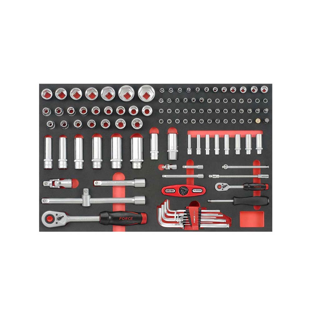 116pc 1/4 & 1/2DR. Socket combination set (EVA)