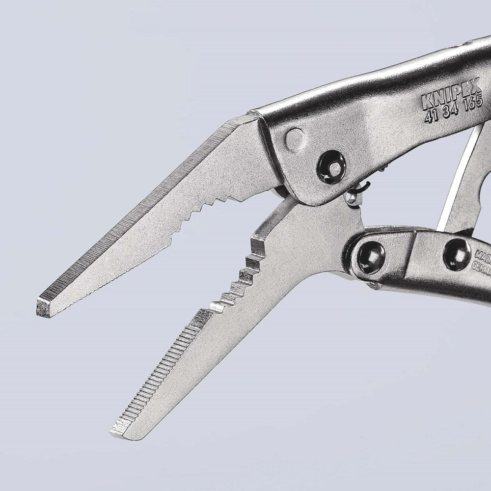 KNIPEX 41 34 165 Klemtang verzinkt 165 mm-2