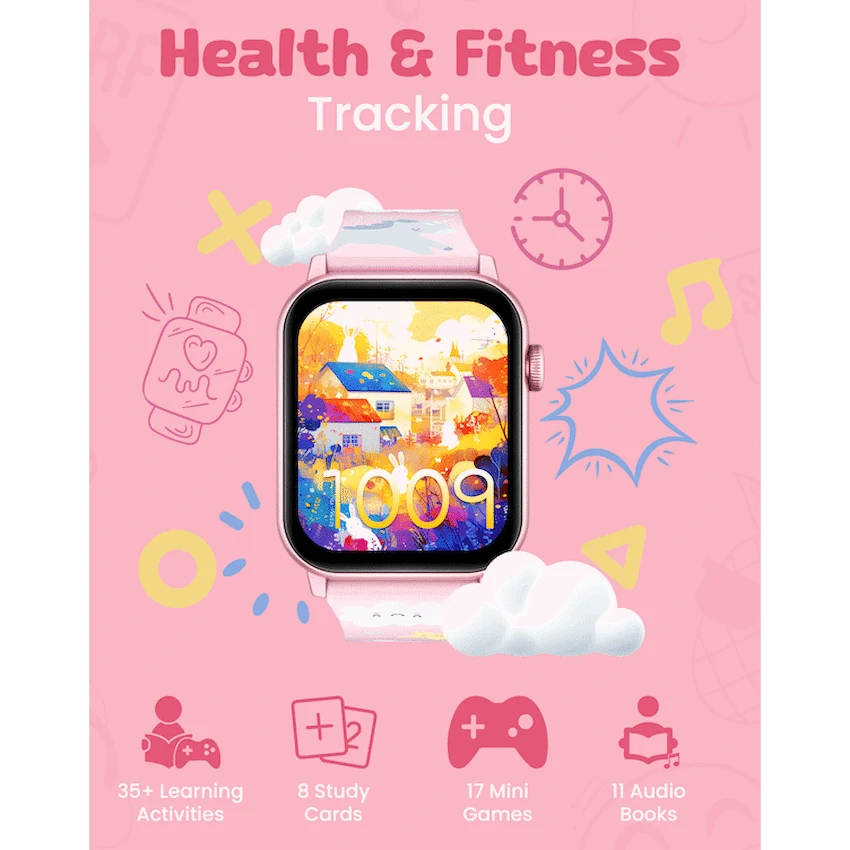 Volkano Fizz Kinder-smartwatch – Roze