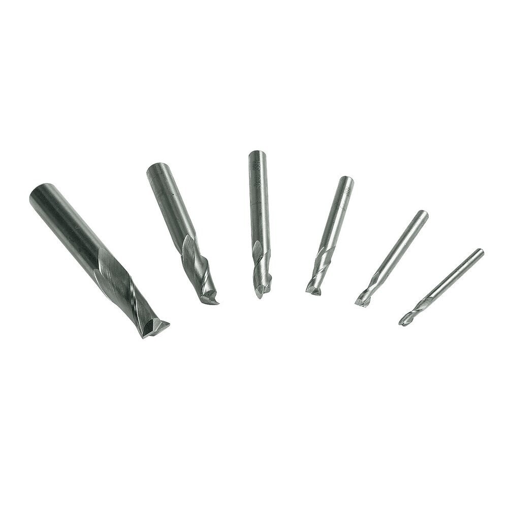 Bernardo Set Vingerfrezen F411, 3-10mm, 6-delig