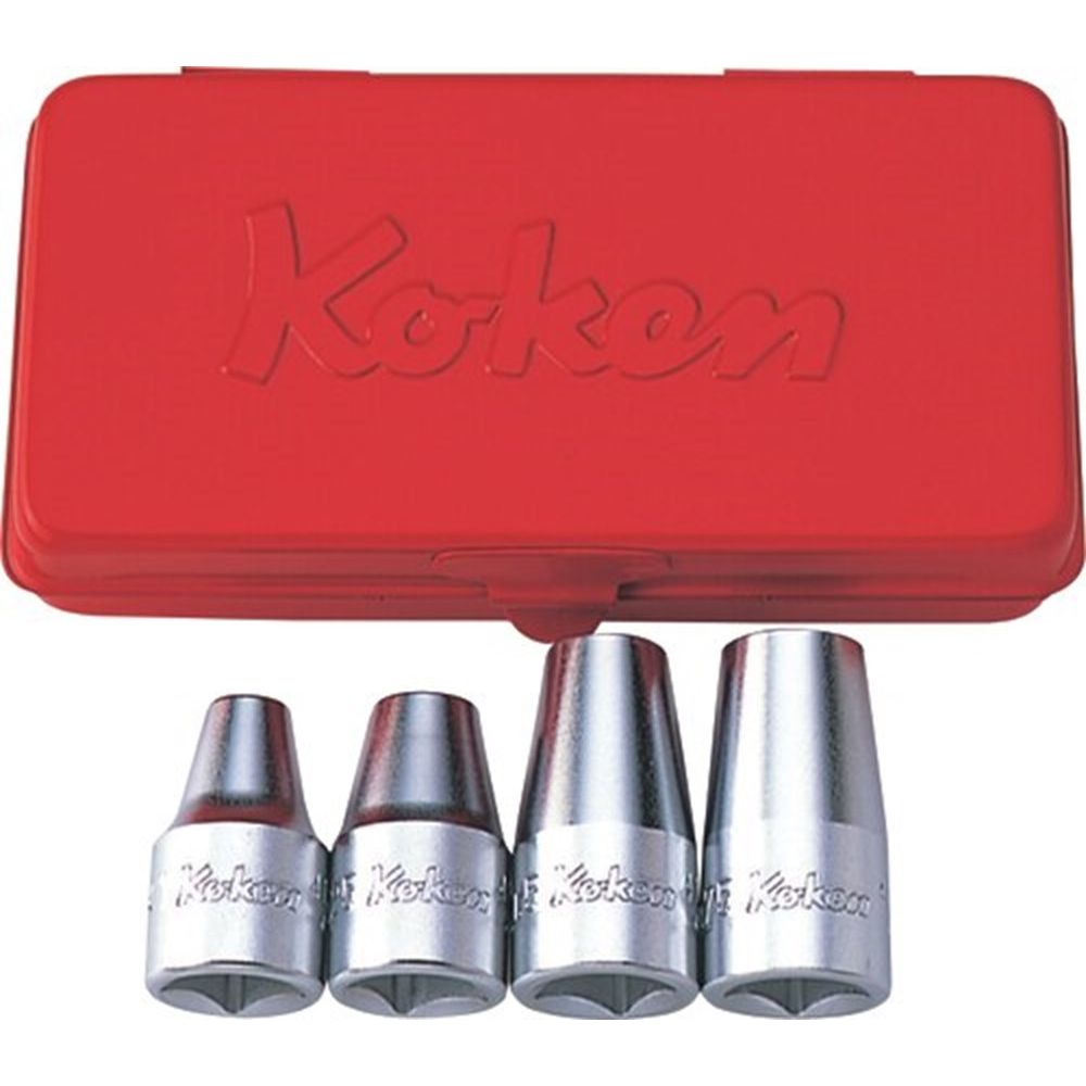 1/2" draadeinddoppen set SW6/8/10/12mm Voor vastdraaien draadeinden-0