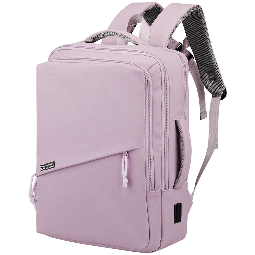 Volkano Traveller Underseat-rugzak – Pastelroze