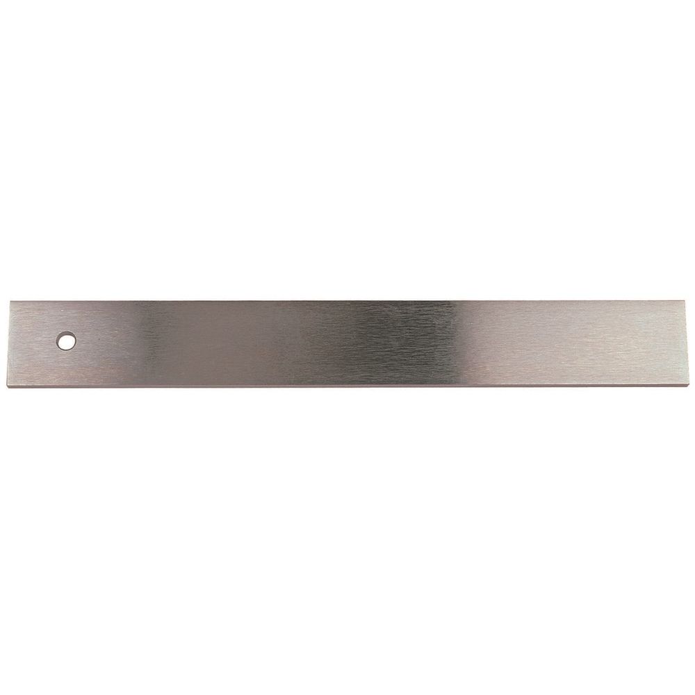 Werkplaatsliniaal 3000x50x8mm met rechte kanten, verzinkt en gepolijst-0