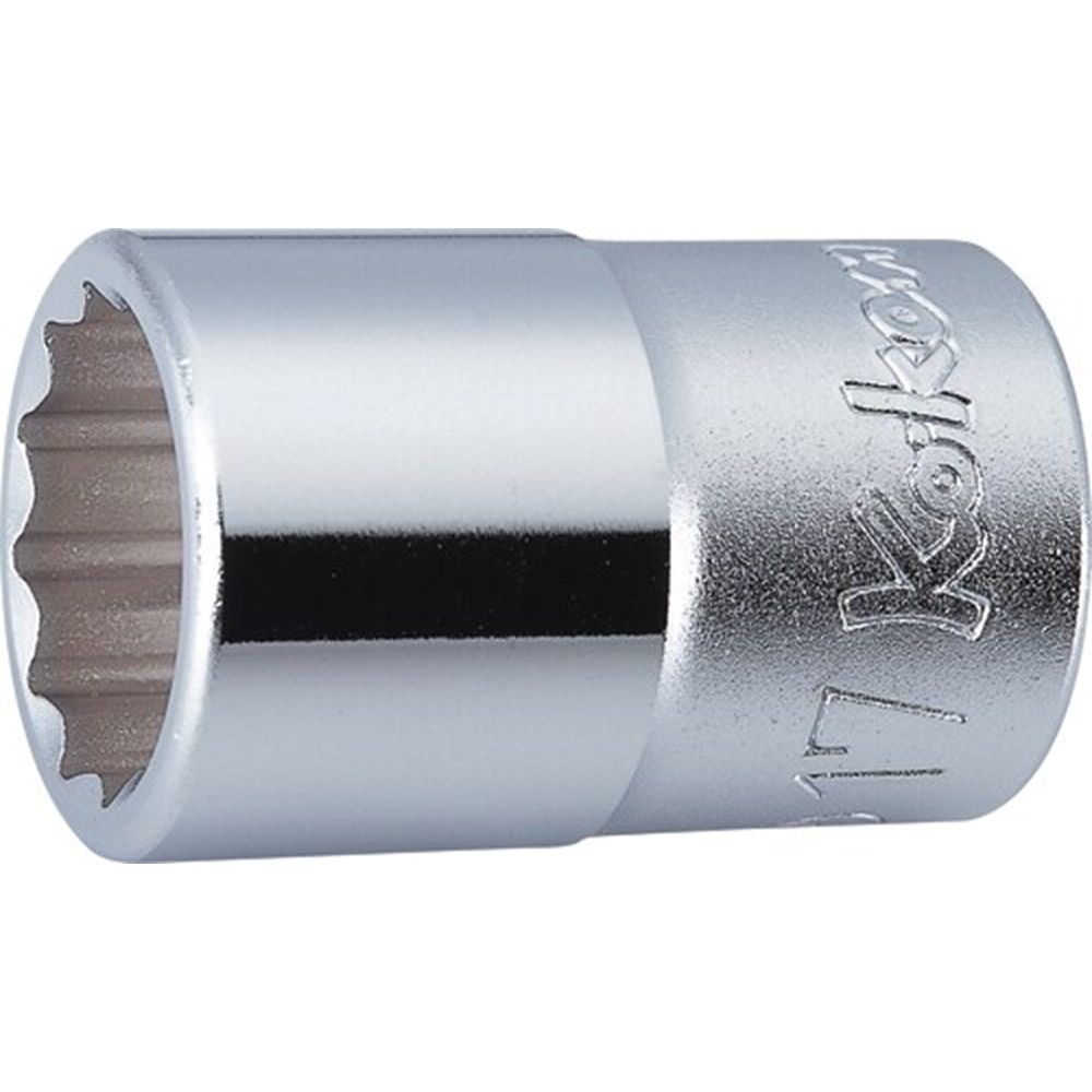 1/2" handdop SW34mm 12-kant L=47mm-0