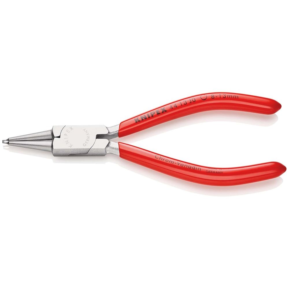 KNIPEX 44 13 J0 Borgveertang voor binnenringen in boringen met kunststof bekleed verchroomd 140 mm-0
