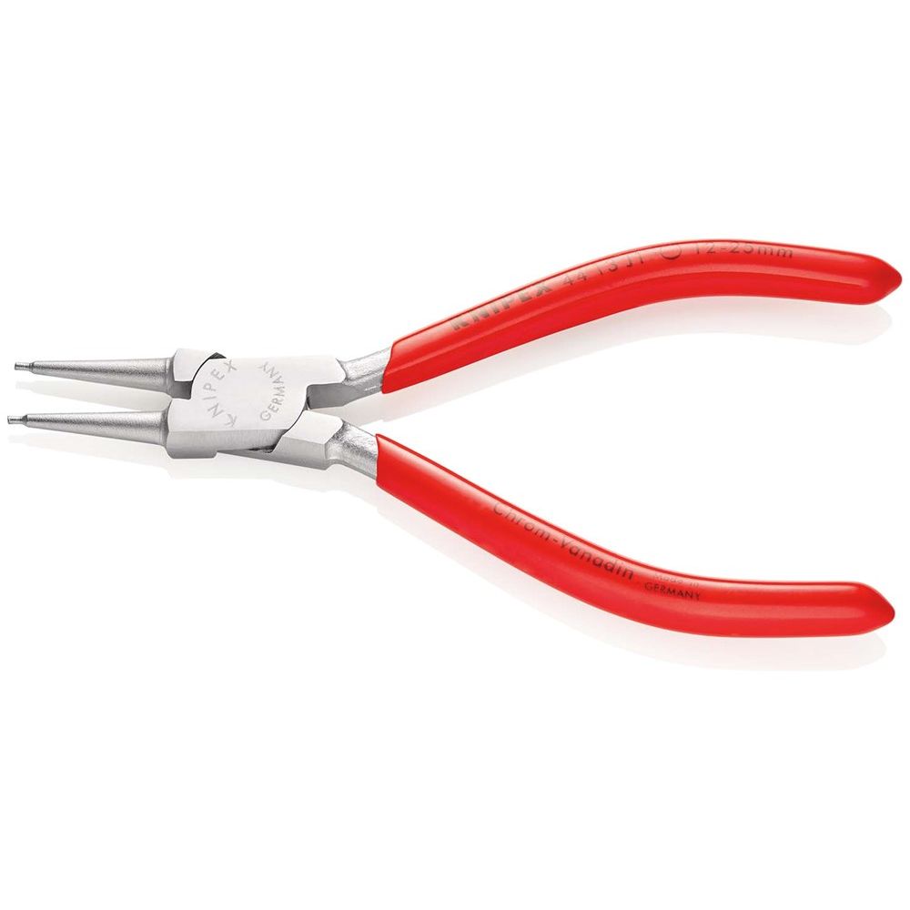 KNIPEX 44 13 J1 Borgveertang voor binnenringen in boringen met kunststof bekleed verchroomd 140 mm-2