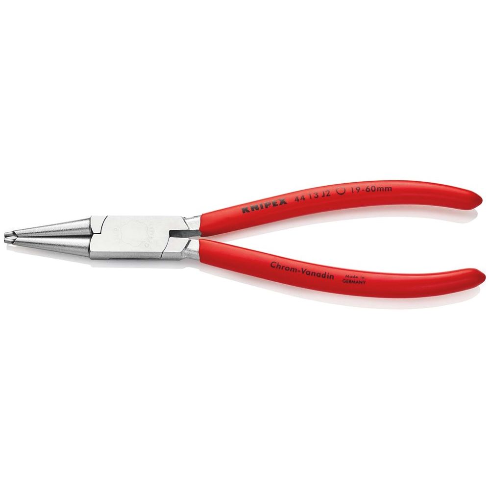 KNIPEX 44 13 J2 Borgveertang voor binnenringen in boringen met kunststof bekleed verchroomd 180 mm-0