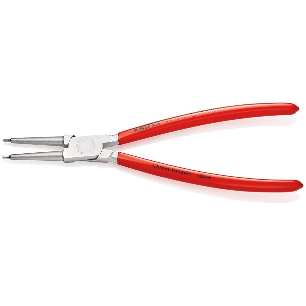 KNIPEX 44 13 J3 Borgveertang voor binnenringen in boringen met kunststof bekleed verchroomd 225 mm-2