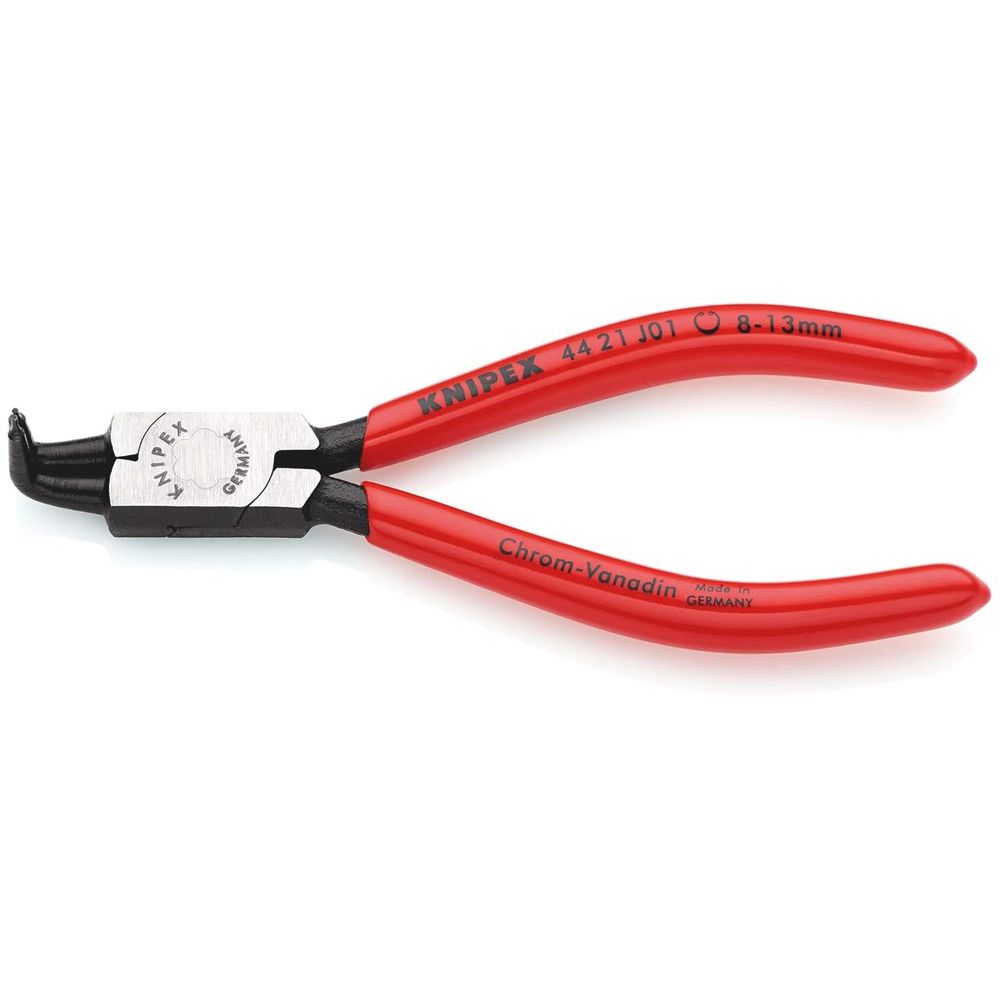 KNIPEX 44 21 J01 Borgveertang voor binnenringen in boringen met kunststof bekleed zwart geatramentee-0