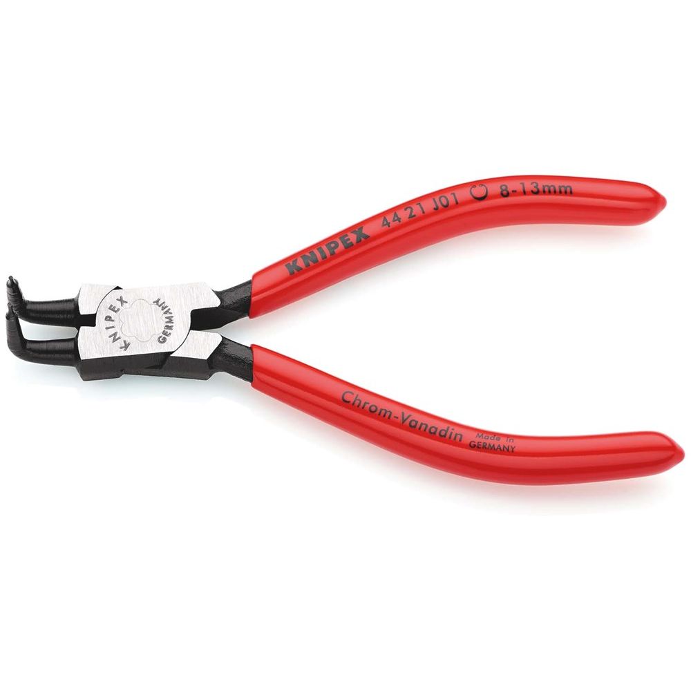 KNIPEX 44 21 J01 Borgveertang voor binnenringen in boringen met kunststof bekleed zwart geatramentee-2