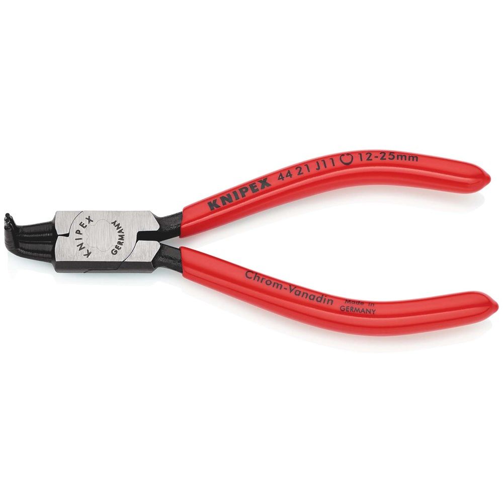 KNIPEX 44 21 J11 Borgveertang voor binnenringen in boringen met kunststof bekleed zwart geatramentee-0