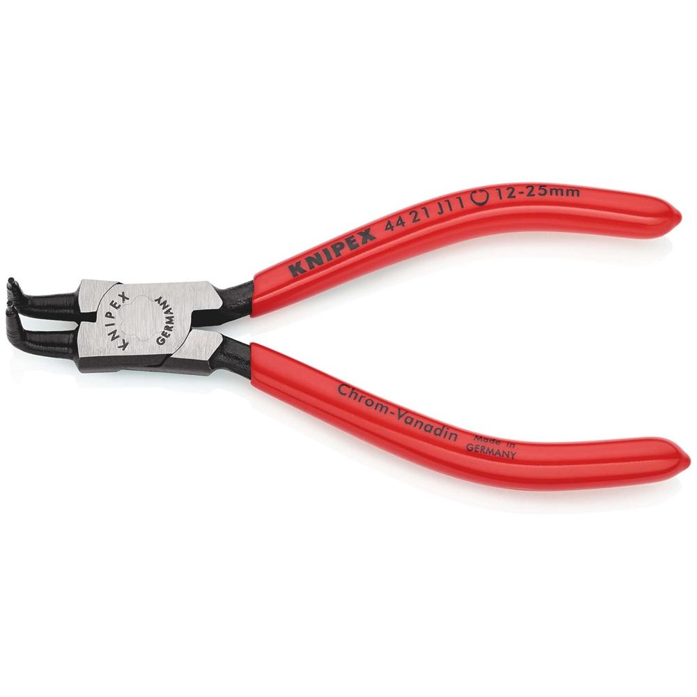 KNIPEX 44 21 J11 Borgveertang voor binnenringen in boringen met kunststof bekleed zwart geatramentee-2
