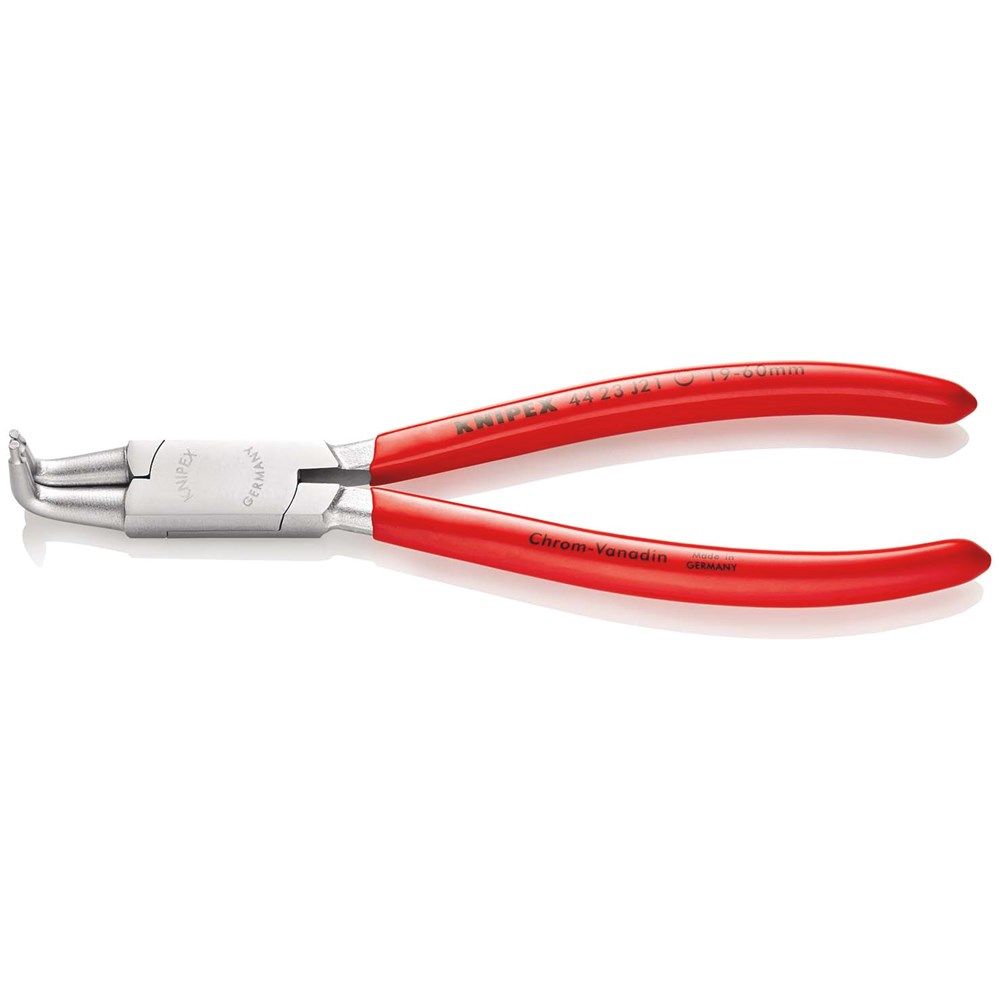 KNIPEX 44 23 J11 Borgveertang voor binnenringen in boringen met kunststof bekleed verchroomd 130 mm-0